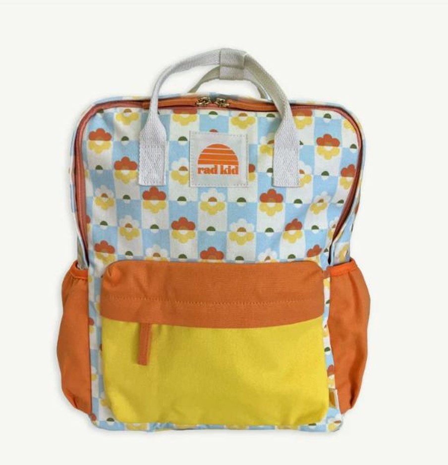 Baby, Kids & Teens Banabae | Eco Kids Backpack; Floral Check - Banabae