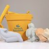 Toys & Activites Beach Bambini | Silicone Bucket & Spade Set - Yellow