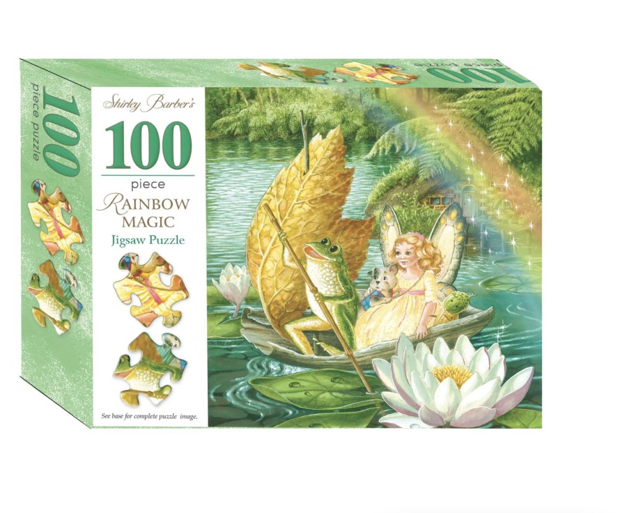 Toys & Activites Brolly Books | Shirley Barber'S 100Pc Puzzle - Rainbow Magic