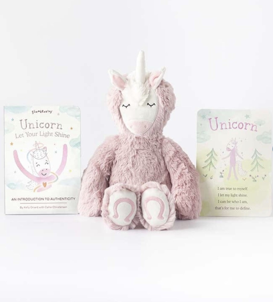 Toys & Activites Slumberkins | Pink Unicorn Kin