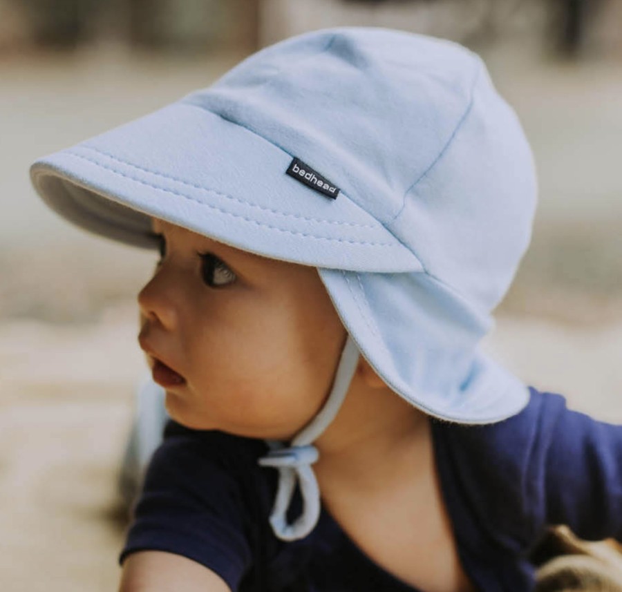 Clothes & Accessories Bedhead Hats | Legionnaire Hat With Strap - Baby Blue