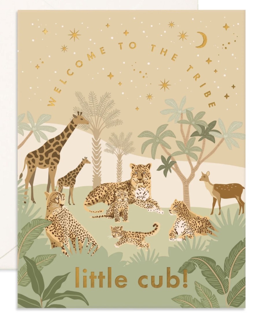 For Mums & Dads Fox & Fallow | Welcome Little Cub Greeting Card