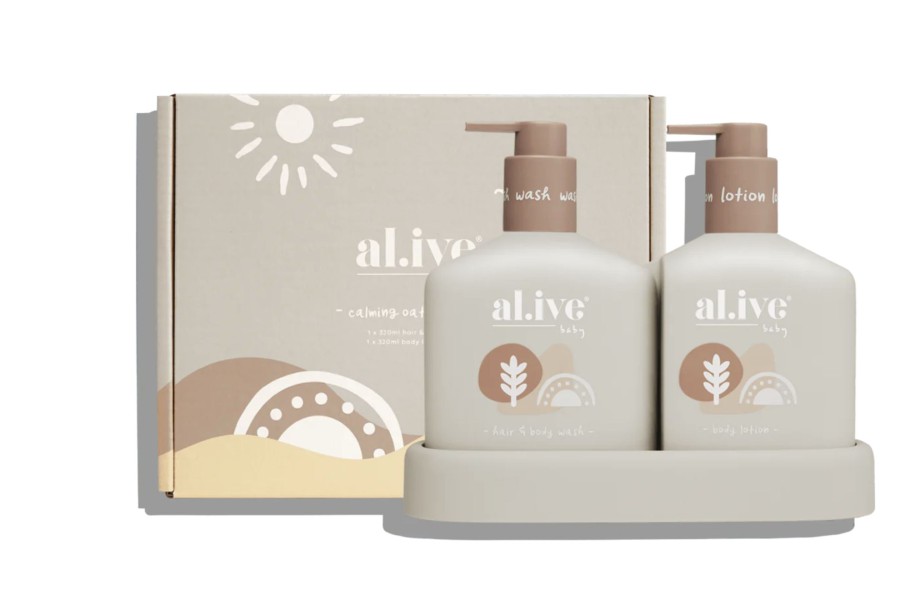 Baby, Kids & Teens al.ive body | Baby Hair & Body Duo - Calming Oatmeal