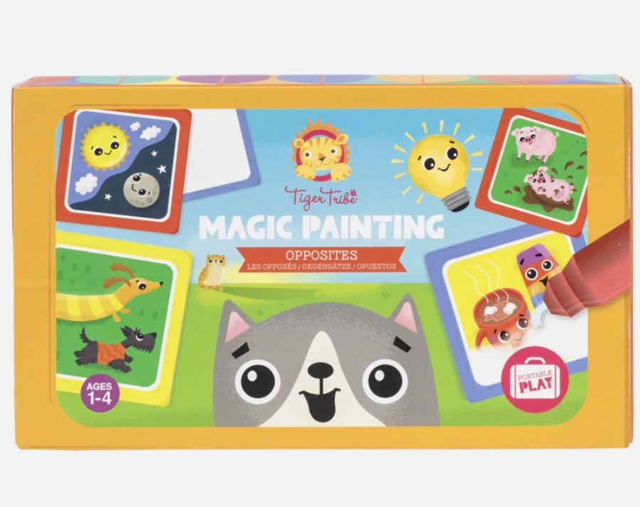 Toys & Activites Tiger Tribe | Magic Painting - Opposites