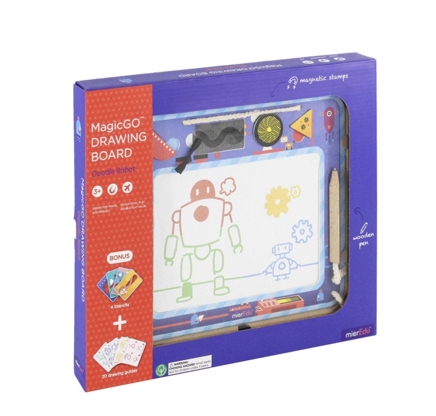 Toys & Activites MierEdu | Magic Go Drawing Board - Doodle Robot