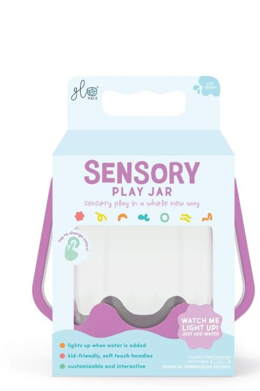 Toys & Activites Glo Pals | Sensory Play Jar - Purple