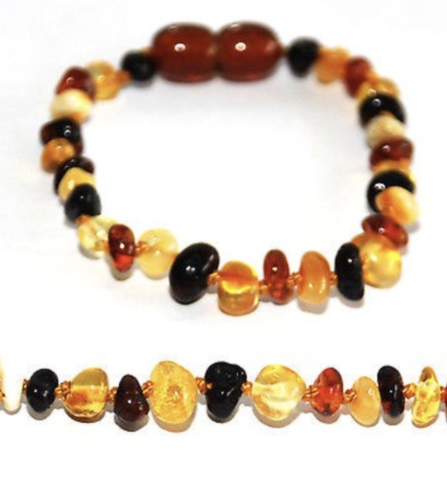 Baby, Kids & Teens Nature's Child | Amber Anklet/Bracelet - Mixed