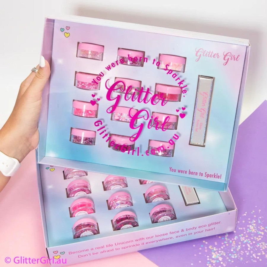 Clothes & Accessories Glitter Girl | Pink Dreams Glitter Box Set - Glitter Girl