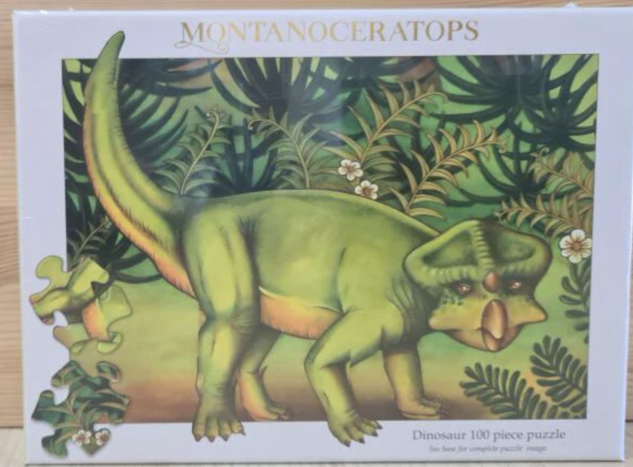 Toys & Activites Brolly Books | Puzzle 100Pc - Montanoceratops