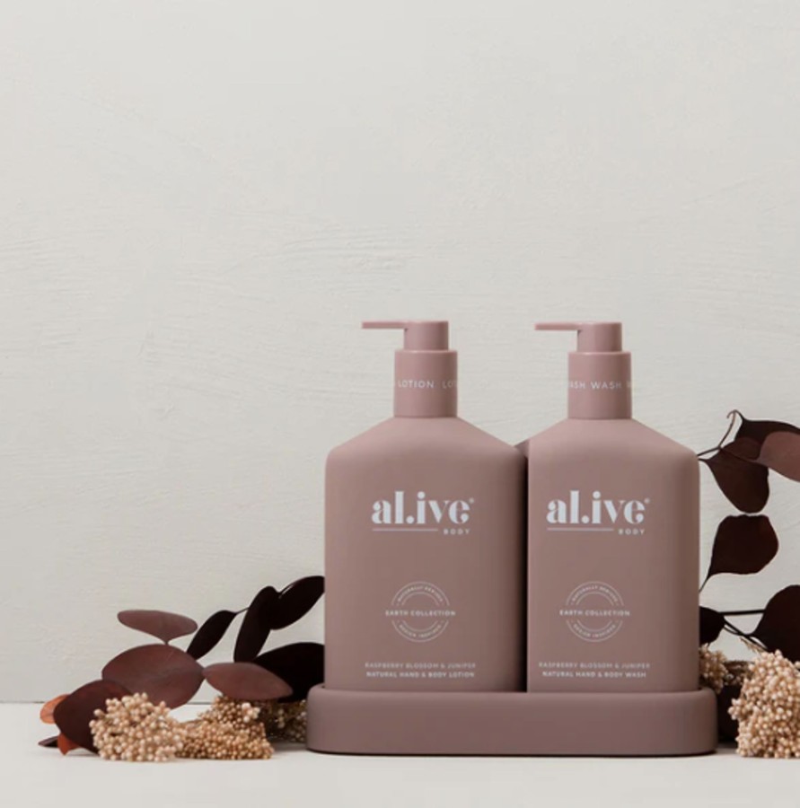 For Mums & Dads al.ive body | Wash & Lotion Duo - Raspberry Blossom & Juniper