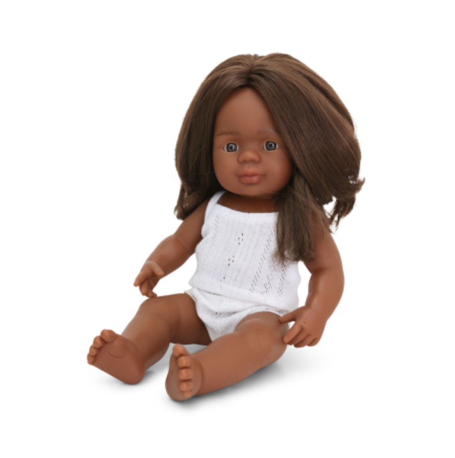 Toys & Activites Miniland | Australian Aboriginal Girl Doll - 38Cm