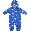 Clothes & Accessories Korango | Colour Change Rain Suit - Victorian Blue Dino