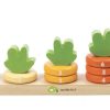 Toys & Activites Tender Leaf Toys | Counting Carrots Wooden Stacker