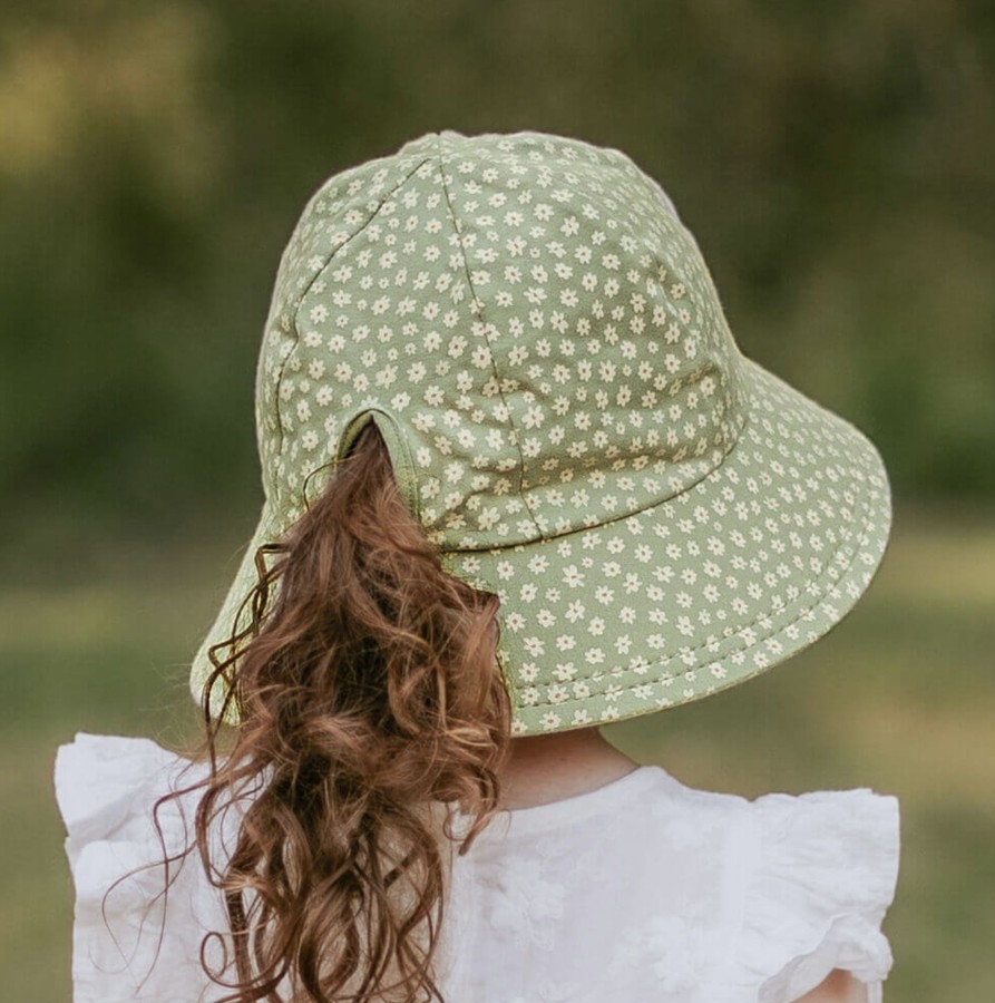 Clothes & Accessories Bedhead Hats | Ponytail Bucket Sun Hat - Grace