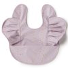 Baby, Kids & Teens Snuggle Hunny Kids | Snuggle Bib; Lilac Bloom Frill - Snuggle Hunny Kids