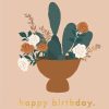 For Mums & Dads Fox & Fallow | Happy Birthday Nopale Greeting Card