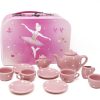 Toys & Activites Pink Poppy | Tea Set In Case; Porcelain Pirouette Princess