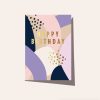 For Mums & Dads Elm Paper | Happy Birthday Modern Lilac Greeting Card