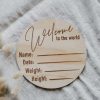 For Mums & Dads Hello Fern | Welcome To The World; Announcement Disc - Hello Fern