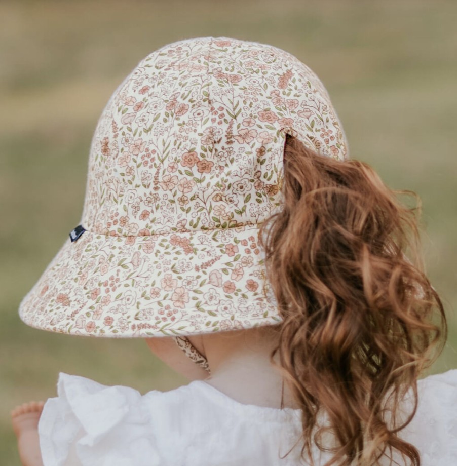 Clothes & Accessories Bedhead Hats | Ponytail Bucket Sun Hat - Savanna