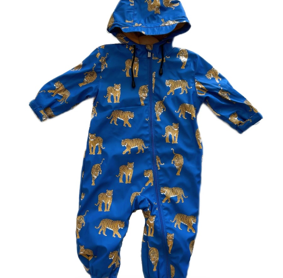 Clothes & Accessories Korango | Rain Suit - Blue Tiger